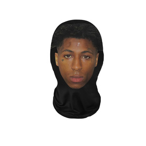 Celebrity Face Mask Mesh Breathable Unisex Adult Party Funny Headgear - Product Image 4