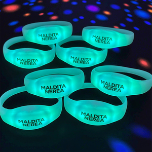 Qudupa gelang Led cahaya kontrol Audio kesukaan pesta untuk pesta - Product Image 4