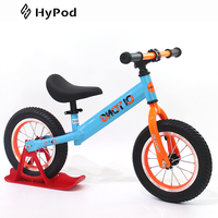 Nouveau style 2022 : Vélo d'équilibre pour tout-petits / Vélo à pousser / Jouet à roulettes 3 en 1 pour enfants, trottinette d'apprentissage en acier à vitesse unique