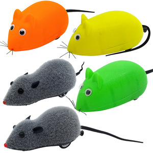Jouet pour chat en peluche Deng Mei, souris à tirer, coloré et interactif - Product Image 5