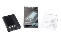 Penyeimbang Baterai Listrik 3 in 1 Li-Polymer/Li-Fe 2-6 Sel Penyeimbang & Pengosongan Konektor JST Layar LCD IMAX B6