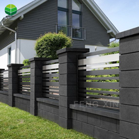 Clôture en aluminium Clôture électrique rétractable Produits en métal Moderne Taille personnalisée Morden Jardin Ferme Extérieur Imperméable