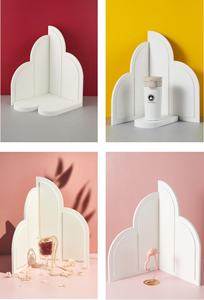 อุปกรณ์ประกอบฉากไม้ฉาก<span class=keywords><strong>หลัง</strong></span>ของตกแต่งพื้นหลังสำหรับถ่ายภาพรูปทรงพัดลมสินค้ามาใหม่ - Product Image 5