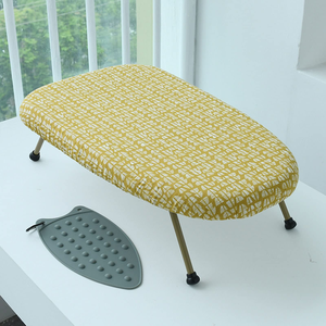 Hot Selling Small Ironing Board <b>Foldable</b> Space Saving Clothes Ironing Rack Scald Resistant Cotton Ironing Board - Product Image 5