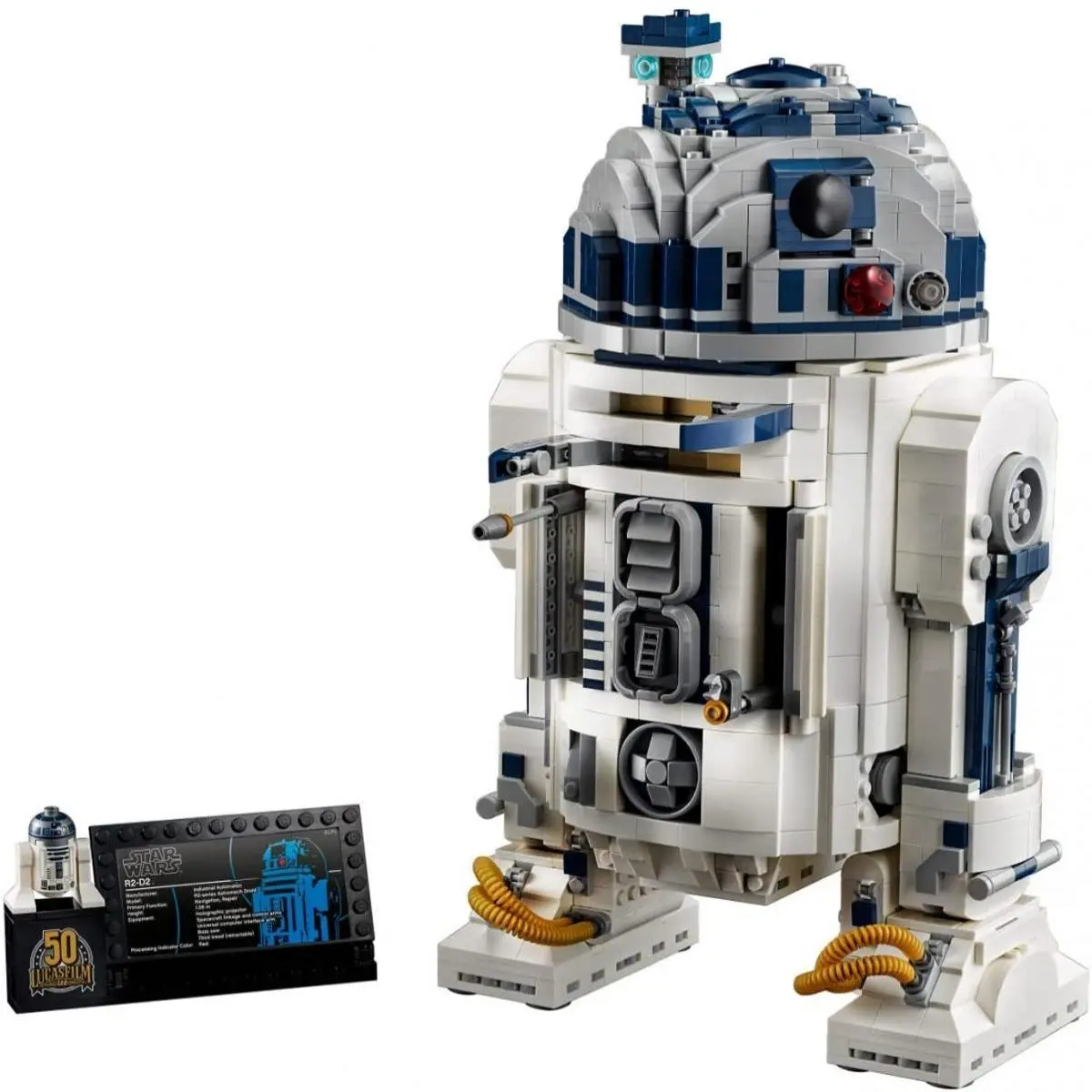 2021 Chất Lượng Cao 2411 Cái Star Of Wars R2-D2 Robot Block Set 75308