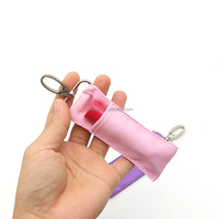 Badge thermocollant personnalisé couleur coréenne pour étiquette nominative, pochette cosmétique, étui à rouge à lèvres en cuir