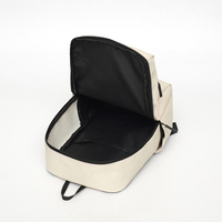Mochila para Portátil de Estilo Minimalista, Material de Poliéster Suave, Gran Capacidad, para el Trabajo Diario