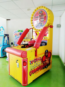 Machine de jeu de combat de boxe électronique de luxe à monnayeur, avec tickets de rédemption de grande valeur, garantie 1 an, en métal premium, version anglaise - Product Image 5