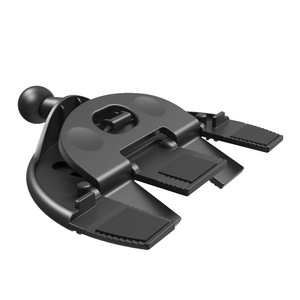 Support de téléphone pour lecteur CD de voiture, charge sans fil, accessoire de montage en plastique noir pour la navigation et les appareils mobiles - Product Image 3
