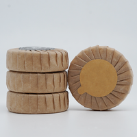 Fabricant OEM – Savon d'hôtel de luxe jetable et portable en papier kraft 10g 20g, savon bio de luxe pour hôtel, parfum personnalisé