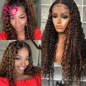 Perruque Lace Front Wig naturelle bouclée 4x4, perruque Lace Front Wig, pre-plucked, <span class=keywords><strong>Jazz</strong></span> Star Closure, perruques pour femmes - Product Image 5