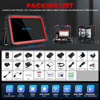 Escáner de Diagnóstico OBD2 LAUNCH X431 PRO3S+ V5.0, Control Bidireccional, Codificación ECU, CANFD DOIP para Autos de 12V