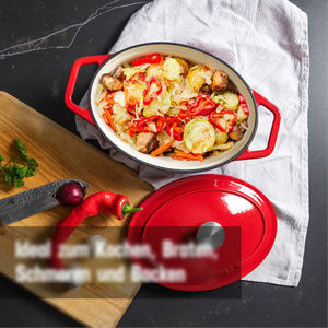 Cacerola Diámetro 29 cm <span class=keywords><strong>Cocotte</strong></span> ovalado con tapa - Product Image 5