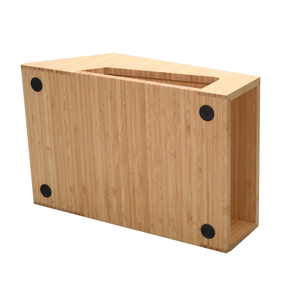 Lavanderia organizzazione di bambù <span class=keywords><strong>porta</strong></span> detersivo per bucato in legno dispensare il detersivo per bucato con vassoio - Product Image 6