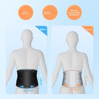 Ceinture abdominale de rétraction sportive en polyester élasthanne entièrement élastique et respirante pour soulager les douleurs dorsales (OEM)