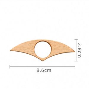 Marcapáginas de Madera Natural Hecho a Mano, Soporte Portátil para Páginas de Libros para Lectura - Product Image 4