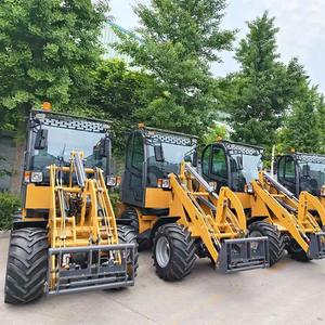 Pengangkut <span class=keywords><strong>mini</strong></span> <span class=keywords><strong>1</strong></span> <span class=keywords><strong>ton</strong></span> sekop muatan bawaan pertanian Tiongkok artikulasi kecil kompak Taman Pertanian ujung depan roda <span class=keywords><strong>mini</strong></span> muatan - Product Image 3