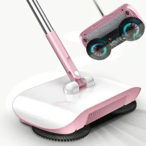 Broom Hand Push Vacuum Cleaner Floor Home Kitchen Sweeper Mop Sweeper