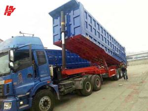 Cylindre hydraulique pour semi-<span class=keywords><strong>remorque</strong></span> à benne basculante, 3/4 essieux, en forme de U, 60-120 tonnes - Product Image 6