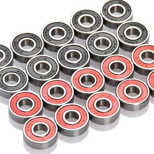 Rodamiento de Bolas para Patineta Abierto 608 2RS ABEC9 de Acero Cromado C3, Suave y Silencioso, para Patines en Línea - Product Image 1