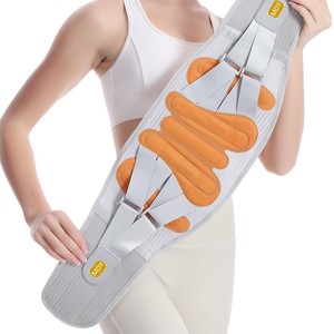 <span class=keywords><strong>Ceinture</strong></span> de protection lombaire de qualité médicale, approuvée par la FDA, avec chauffage et massage, personnalisable, en fibre de polyester, modèle MDY-W041, pour la course à pied et les sports - Product Image 1