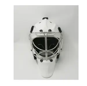 Casco de portero duradero de alta calidad, rendimiento de impacto popular, aprobado por la CE, venta al por mayor, casco de portero de hockey