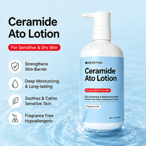 Cuidado Corporal de Marca Privada, Suave y Calmante, Reconstruye la Barrera Cutánea, Ceramida Blanqueadora, Loción Corporal con Ceramida Ato - Product Image 3