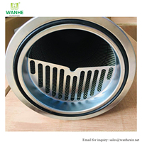 Nouveau filtre coalescent pour compresseur d'ammoniac Wanhexin R134a/R717/R22, séparateur air-huile 531B0099H01, pièce d'échange thermique pour la réfrigération