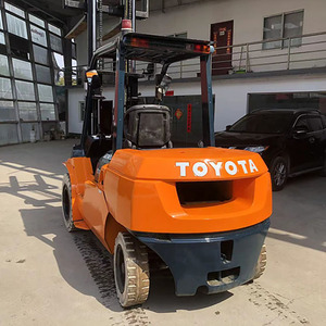 Zlin Strong Power Construction Equipment Fd30 Model Used 3ton Diesel Forklift Truck Single Stage Mast Hainan Origin Cheap - Product Image 5