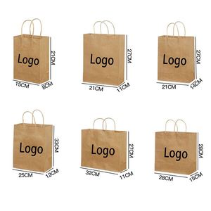 Bolsas de Regalo Personalizadas con Logotipo, Bolsas de Papel Kraft Económicas para Compras, Bodas y Regalos - Product Image 2
