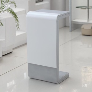 Hiện đại mô hình bằng đá cẩm thạch thép không gỉ bài giảng bảng khách sạn chào đón bảng trung tâm mua bàn tư vấn đơn giản bàn phong cách - Product Image 4