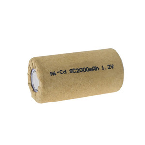 パワーツール用バッテリーサブCニッチバッテリーセル<span class=keywords><strong>1.2V</strong></span> 2000mAh 10C <span class=keywords><strong>Ni</strong></span>-<span class=keywords><strong>CD</strong></span> SCサイズ - Product Image 2