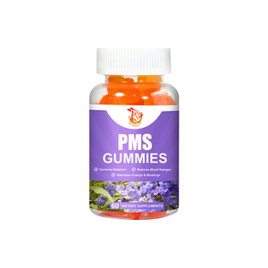 Gomitas de Suplemento para Mujeres OEM, Salud de la Piel, Ayuda a Reducir los Cambios de Humor, SPM, con Vitamina B6 y D3 - Product Image 1
