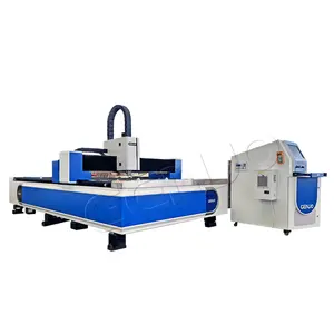 Pemotong laser otomatis 6020 1000w 1000w, mesin pemotong laser serat cnc mini harga dengan raycus ipg GW
