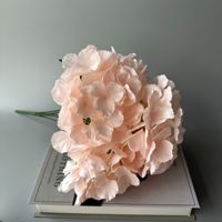 Centres de table de mariage en YOPIN-715 Fleurs artificielles 5 têtes plus grandes pétales d'hortensia
