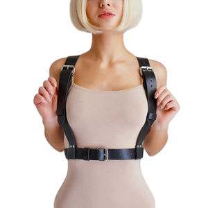 Harnais en cuir PU sexy, lingerie, bas de contention BDSM, jarretière, ceinture fétichiste, ceinture érotique pour rave, vêtements gothiques, accessoires pour jouets sexuels - Product Image 2