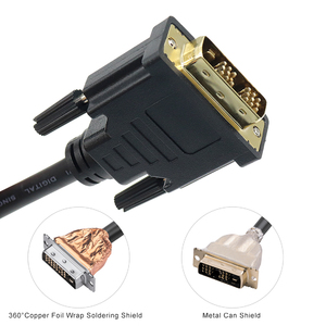 Chuyên Nghiệp 1.8M Dp Để <span class=keywords><strong>DVI</strong></span> <span class=keywords><strong>Adapter</strong></span> Cáp Đồng Trục DisplayPort Nam Để <span class=keywords><strong>DVI</strong></span>-D 24 + 1Pin Nam Máy Tính Hiển Thị <span class=keywords><strong>Adapter</strong></span> PVC Áo Khoác - Product Image 4