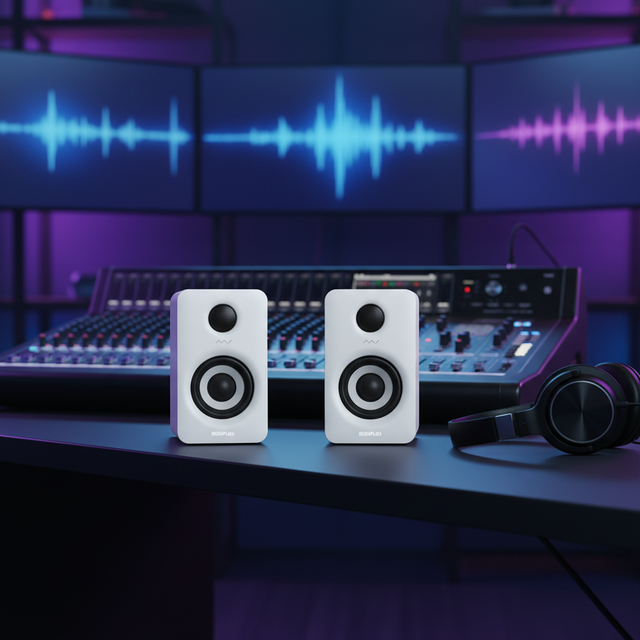 Midiplus MI3 V2 Professional Powered Active Studio Monitor Hometheater Bookshelf 3 Inch Blue-tooth Near Field Monitor Speaker