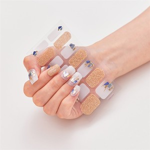 Kit de Décoration <span class=keywords><strong>Ongles</strong></span> 3D DIY Paillettes Style Doux OEM ODM Autocollants Complètement Adhésifs Sans <span class=keywords><strong>Gel</strong></span> Toxique - Product Image 3