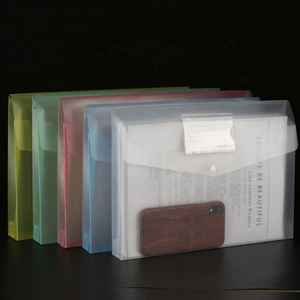 Túi Đựng Hồ Sơ Tài Liệu Đóng Nút Trong Suốt Bằng Nhựa PP <span class=keywords><strong>A4</strong></span> Tùy Chỉnh - Product Image 6