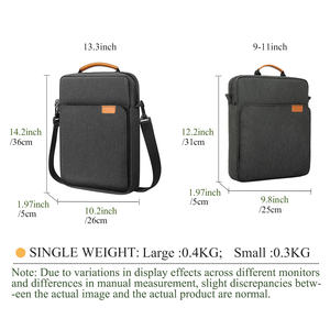 Sacoche universelle en polyester RPET de 10, 11, 12.9 pouces, housse de protection <span class=keywords><strong>pour</strong></span> ordinateur portable et tablette, <span class=keywords><strong>pour</strong></span> <span class=keywords><strong>iPad</strong></span> - Product Image 2