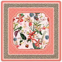 Tapis de Mahjong rétro Père Noël, 31,5 pouces, surface carrée lisse, tapis de table en néoprène, réduction du bruit, couverture de table de jeu de Noël