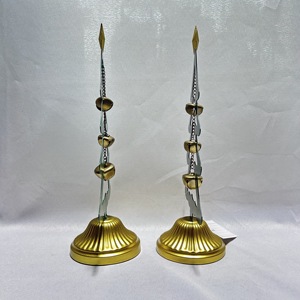 Festa atmosfera di festa decorazione di natale ornamenti di <span class=keywords><strong>lusso</strong></span> ciondoli stella campane di natale in metallo albero di natale decorazione della tavola - Product Image 5