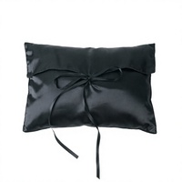 Pochette en satin à rabat pour vente en gros, sac d'emballage en satin avec ruban pour perruques, mèches de cheveux, lingerie et rangement de cosmétiques