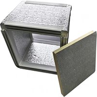 Panneau de ventilation rectangulaire composite en phénolique recouvert de feuille d'aluminium double face, anti-condensation, pour hôpital