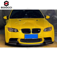 Nouveau diffuseur avant de style CRT en fibre de carbone poli haute qualité pour BMW Série 3 E92 E93 M3 2005-2011