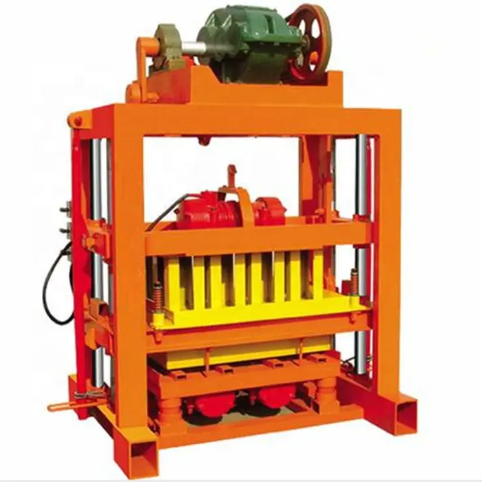 Best Selling Africa Construction Equipment QTJ4-40B Concrete Hollow Block Making Brick maschine können ändern die form.