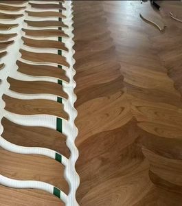 <span class=keywords><strong>Parquet</strong></span> en bois d'ingénierie moderne de 15 mm d'épaisseur, design DIY, art Lotus, <span class=keywords><strong>noyer</strong></span> noir, pour salon et villa - Product Image 3