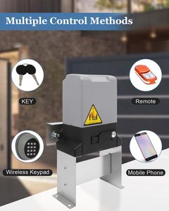 Operador de Puerta Corredera Automática sin Mantenimiento, Abrepuertas Automático para Portones Correderos Residenciales y de Jardín - Product Image 5