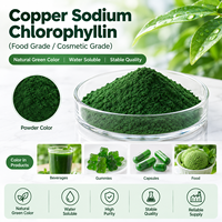 Chlorophylle Cuivre Sodium, Chlorophylle, Colorant alimentaire, Vert soluble dans l'eau, Chlorophylle Cuivre Sodium